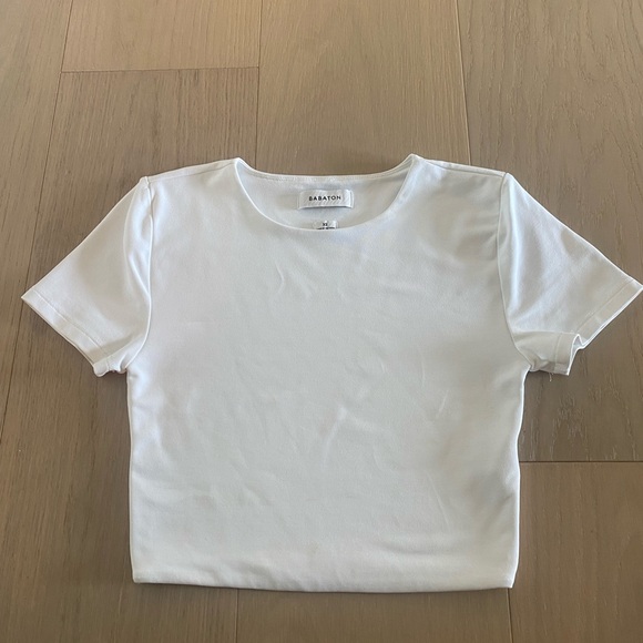 White Babaton crop top - Picture 2 of 4